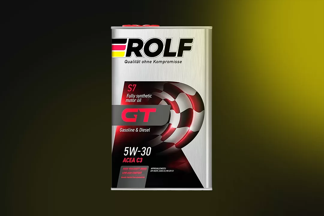 322233 Rolf GT 5W30 SN/CF ACEA C2/C3 синтетическое   1 л.