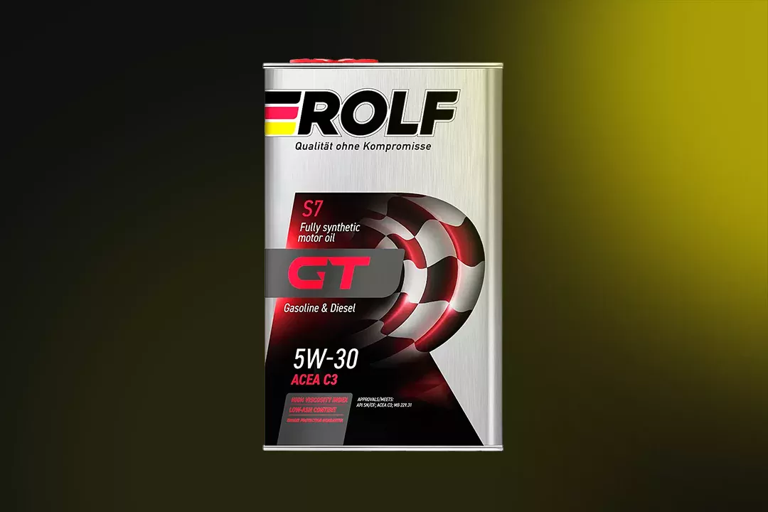 322233 Rolf GT 5W30 SN/CF ACEA C2/C3 синтетическое   1 л.