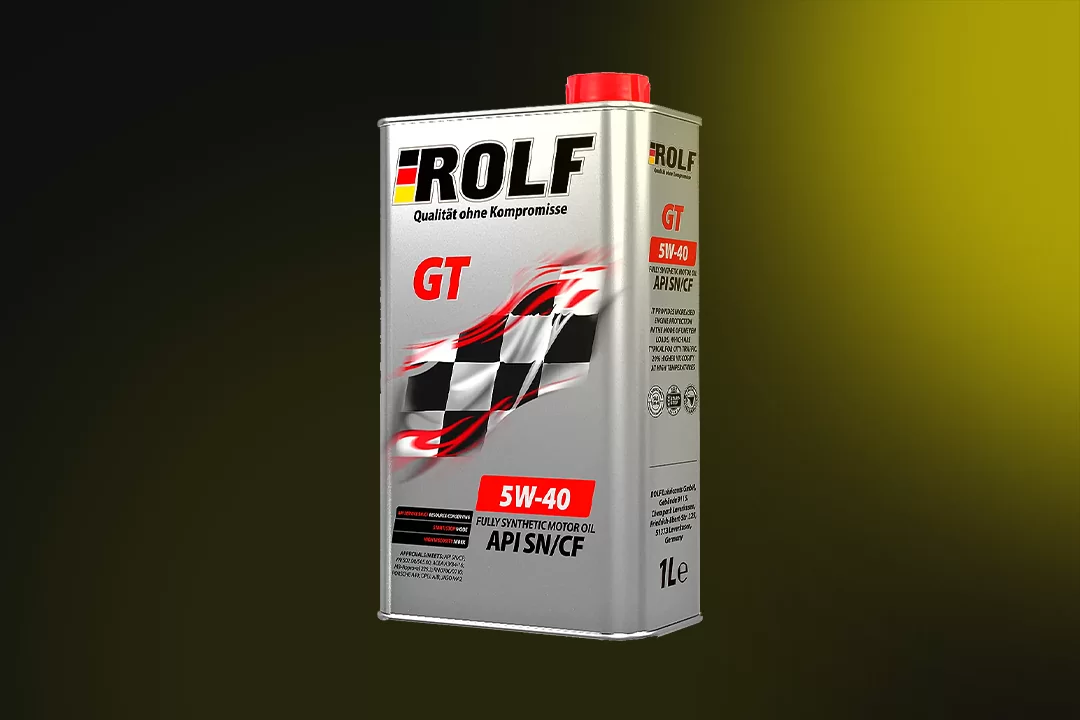 322234 Rolf GT 5W40 SN/CF синтетическое 1 л