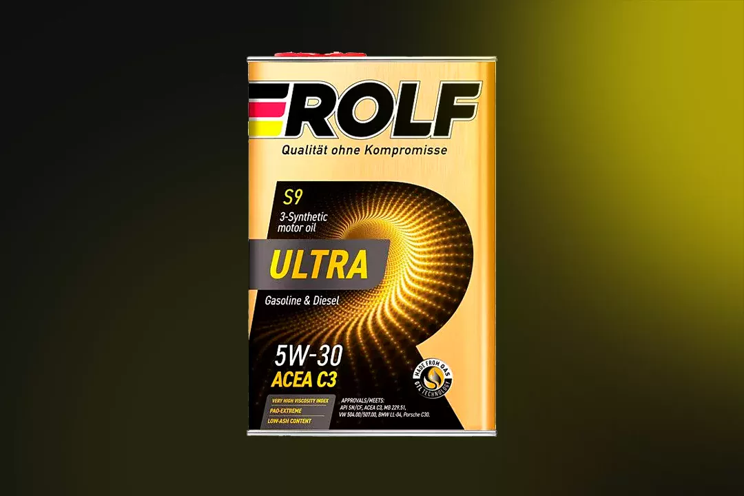 322935 Rolf Ultra 5W30 SN/CF ACEA C3 синтетическое (металл) 1 л.