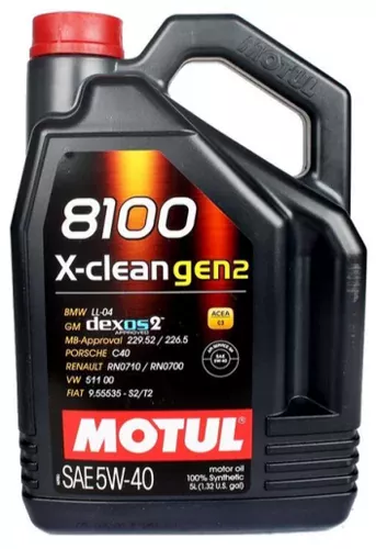 MOTUL 8100 X-Clean GEN2 5W40 5L