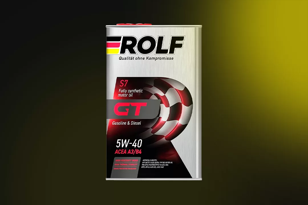 322229 Rolf GT 5W40 SN/CF синтетическое 4 л.