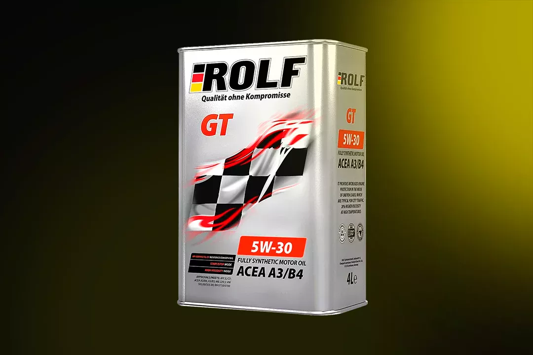 322620 Rolf GT 5W30 ACEA A3/B4 синтетическое  4 л.